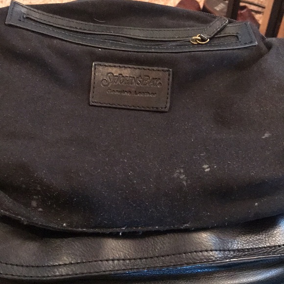 LEATHER ST. JOHN’S BAY SHOULDER BAG - Picture 10 of 11